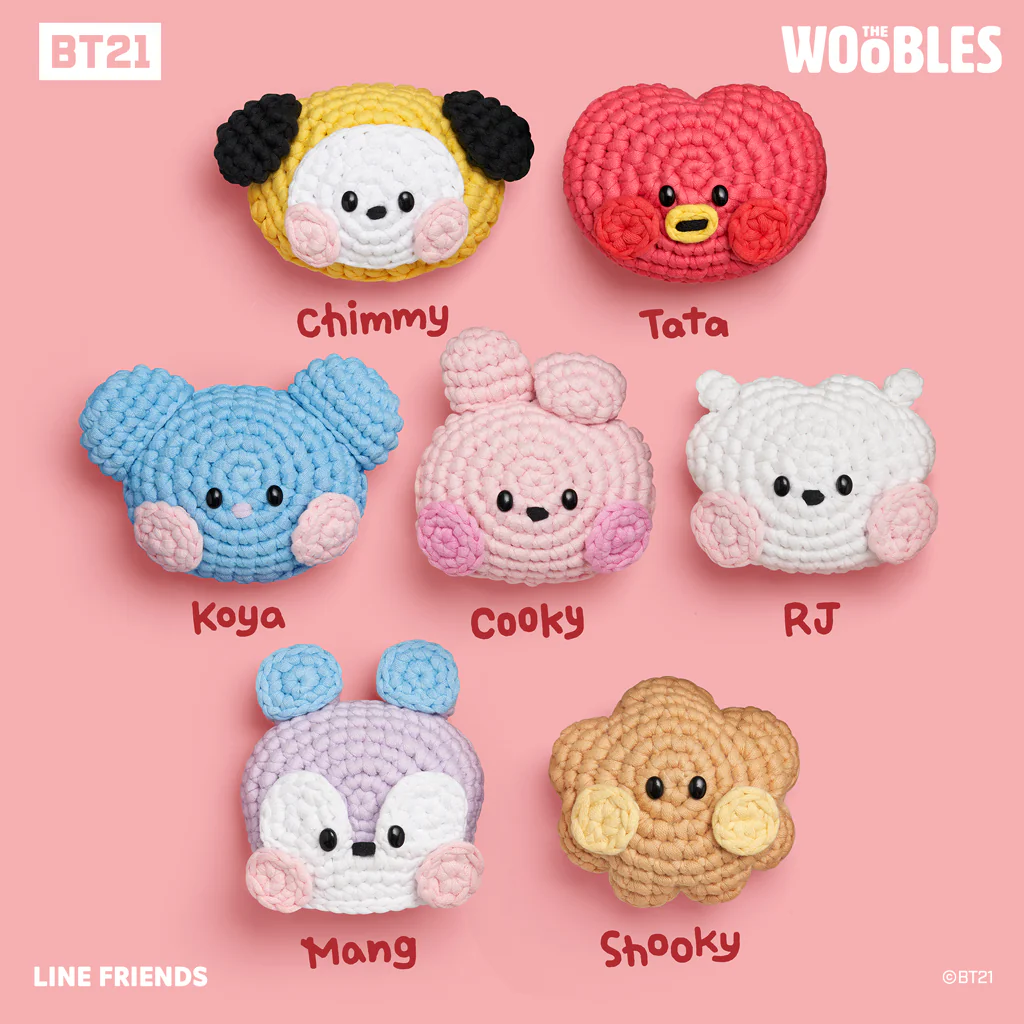 BT21 minini Donut Blind Bag Crochet Kit - Image 3