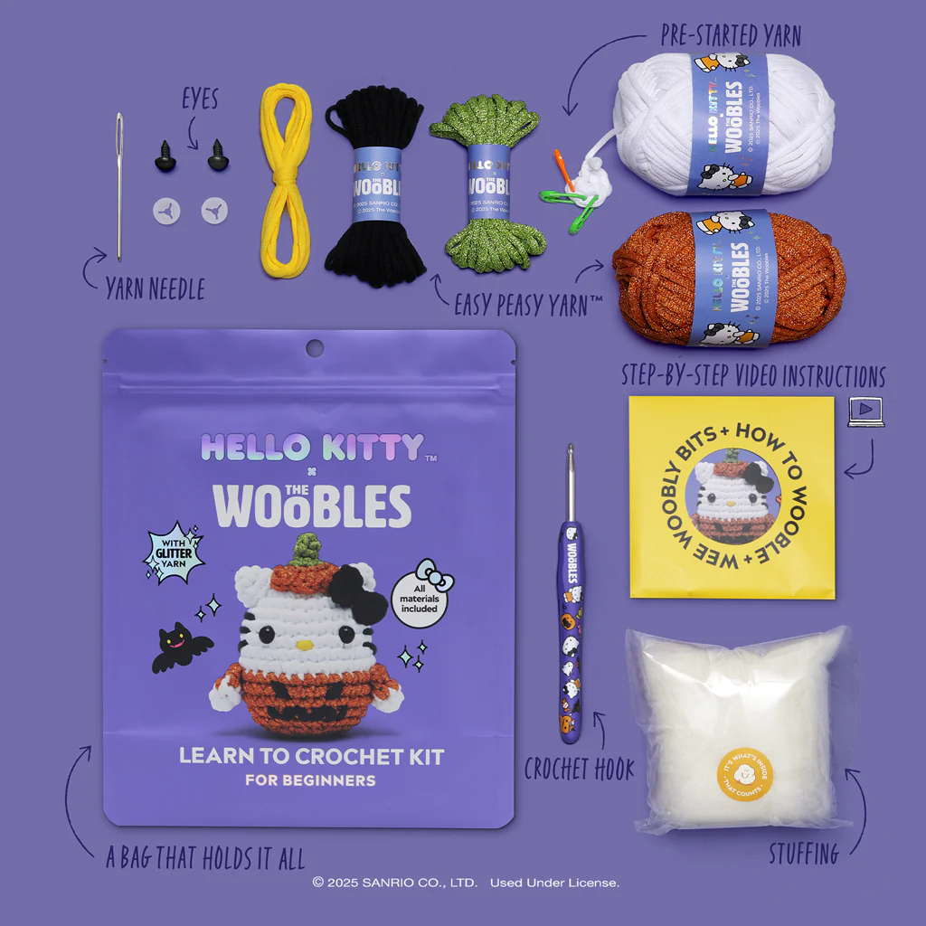 Halloween Hello Kitty® Crochet Kit - Image 4