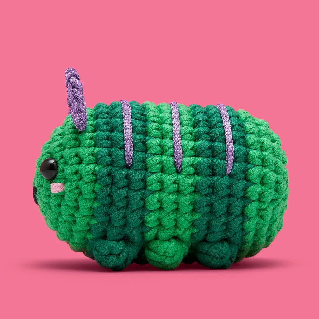 Carl the Caterpillar Crochet Kit - Image 2